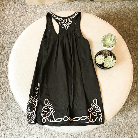 MUD PIE Navy sleeveless dress - Picture 3 of 3